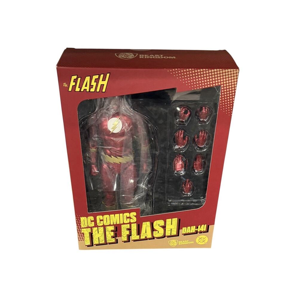 NEW Beast Kingdom Dah-141 Dynamic 8 Ction Heroes Flash Action Figure DC Comics